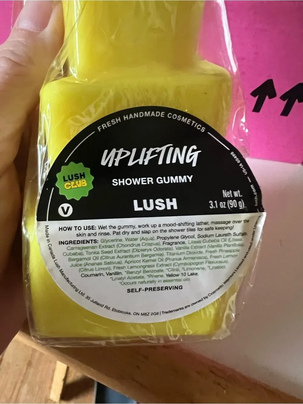 Lush uplifting shower